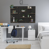 BẢNG GỖ ĐỤC LỖ PEGBOARD TREO TƯỜNG, TRANG TRÍ PHÒNG KHÁCH, BẾP, BÀN HỌC VN