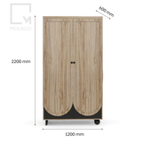 Tủ quần áo/Tủ đựng đồ nhiều kích thước - Rattan|Molago