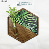 BỘ LỤC GIÁC TRANG TRÍ NÂU - LB -N