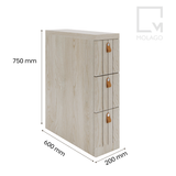 Tủ hông/Tủ vật dụng/Tủ hồ sơ - K006 Silvan|Molago