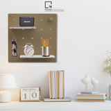 BẢNG GỖ ĐỤC LỖ PEGBOARD TREO TƯỜNG, TRANG TRÍ PHÒNG KHÁCH, BẾP, BÀN HỌC VN