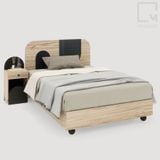 Bộ giường ngủ đơn/đôi 1m2-1m8 - 2/3 món - Rattan|Molago