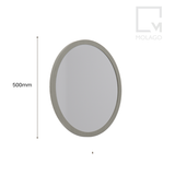 Gương trang điểm tròn treo tường - D004 Silvan|Molago