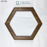 BỘ LỤC GIÁC TRANG TRÍ NÂU - LD