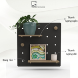 Bảng lỗ treo tường pegboard VN|Molago