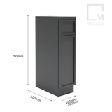 Tủ hông bàn/Tủ vật dụng/Tủ hồ sơ - K013 Miniwa|Molago