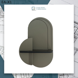 Kệ gỗ treo tường trang trí EA-X|Molago