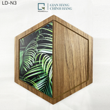 BỘ LỤC GIÁC TRANG TRÍ NÂU - LD