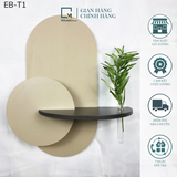 KỆ DÁN TƯỜNG OVAN TRANG TRÍ - EB