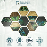 LỤC GIÁC TRANG TRÍ - LE