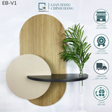 KỆ DÁN TƯỜNG OVAN TRANG TRÍ - EB