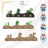 Móc treo đồ/treo quần áo - Hình xương rồng MT-R|Molago