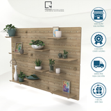 BẢNG GỖ ĐỤC LỖ PEGBOARD TREO TƯỜNG, TRANG TRÍ PHÒNG KHÁCH, BẾP, BÀN HỌC VN