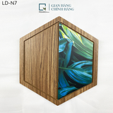 BỘ LỤC GIÁC TRANG TRÍ NÂU - LD