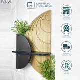BỘ KỆ DÁN TƯỜNG BÁN NGUYỆT VÀNG - BB - V