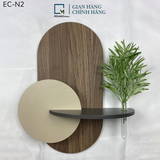 BỘ KỆ DÁN TƯỜNG OVAN NÂU - EC - N