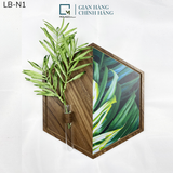 BỘ LỤC GIÁC TRANG TRÍ NÂU - LB -N