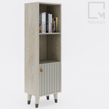 Bộ tủ/kệ tivi 2 món - CB009 Silvan|Molago