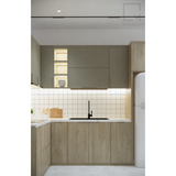 Trọn bộ hệ tủ/kệ bếp gỗ - Silvan|Molago