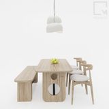 Trọn bộ phòng bếp - Hệ bếp và Bộ bàn ăn Rattan|Molago