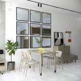Bộ bàn ghế ăn gỗ nhiều kích thước 1m2-1m8 Silvan|Molago