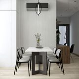 Bàn ăn gỗ nhiều kích thước 1m2-1m8 - Miniwa|Molago