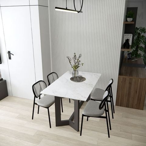 Bàn ăn gỗ nhiều kích thước 1m2-1m8 - Miniwa|Molago