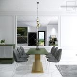 Bộ bàn ghế ăn nhiều kích thước 5/7 món - Neo.chic|Molago