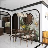 Bàn ăn gỗ nhiều kích thước 1m2-1m8 Heaven's Gate|Molago