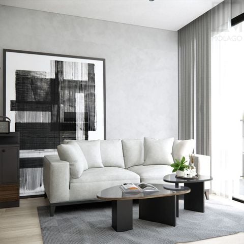 Ghế Sofa băng 2 kích thước 1m6/1m8 - Miniwa|Molago