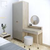 Trọn bộ phòng ngủ đơn 1m2/1m4 - 6 món-Silvan|Molago