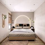 Trọn bộ phòng ngủ đôi 1m6/1m8 - 7 món-Rattan|Molago
