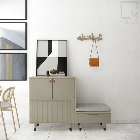 Bộ tủ giày 3 món - CB001 Silvan|Molago