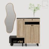 Gương soi toàn thân/Gương trang trí - D002 Rattan|Molago