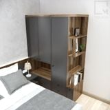Bộ tủ kệ quần áo 3 Món - CB015 Miniwa|Molago