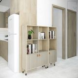 Tủ kệ sách/Tủ kệ trang trí/Tủ kệ vật dụng - K004 Silvan|Molago