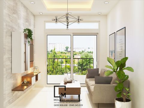 Thiết kế nội thất chung cư Himlam – Anh Huy