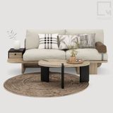 Ghế băng sofa có hộc kéo - C001 Rattan|Molago