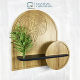 Kệ treo tường trang trí, kệ gỗ đa năng DA|Molago