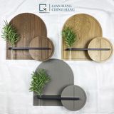 Kệ treo tường trang trí, kệ gỗ đa năng DA|Molago