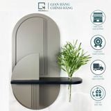 Kệ gỗ treo tường trang trí EA-X|Molago