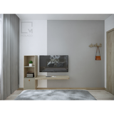Bộ tủ/kệ tivi 2 món - CB009 Silvan|Molago