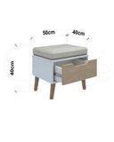 GHẾ TỦ GIÀY S1LV - 04