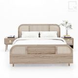 Giường ngủ đơn/đôi 1m2-1m8 Sakura|Molago