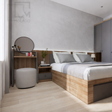 Gương trang điểm tròn treo tường - D007 Miniwa|Molago