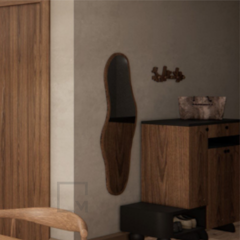 Gương soi toàn thân/Gương trang trí - D002 Rattan|Molago