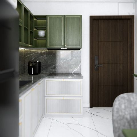 Trọn bộ tủ/kệ bếp gỗ Neo.chic|Molago