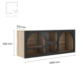 Kệ sách treo, kệ vật dụng trang trí - K006 Rattan|Molago