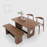 Ghế băng bàn ăn nhiều kích thước - Rattan|Molago