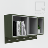 Kệ sách/Kệ trang trí/Kệ treo tường - K010 Neo.chic|Molago